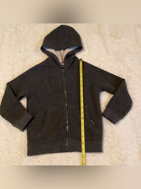 Buffalo Kids Sz 4 Zip Front Hooded Jacket Cotton Blend Sweater Style Jacket